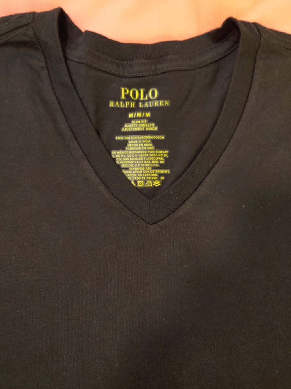 SlimFit POLO RL v-neck T-Shirt